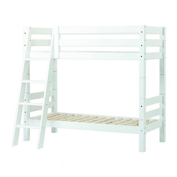 Hoppekids Eco Luxury Køjeseng Med Skrå Stige 70x160 Cm