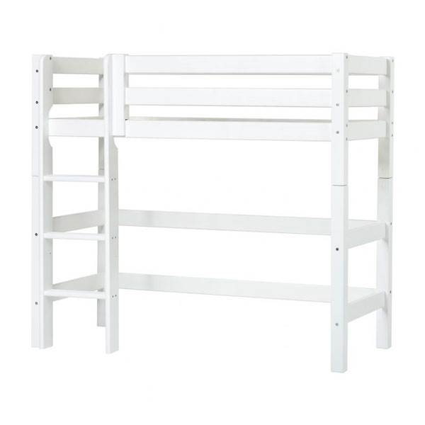 Hoppekids Eco Luxury Mellemhøj Seng Med Stige 70x160 Cm