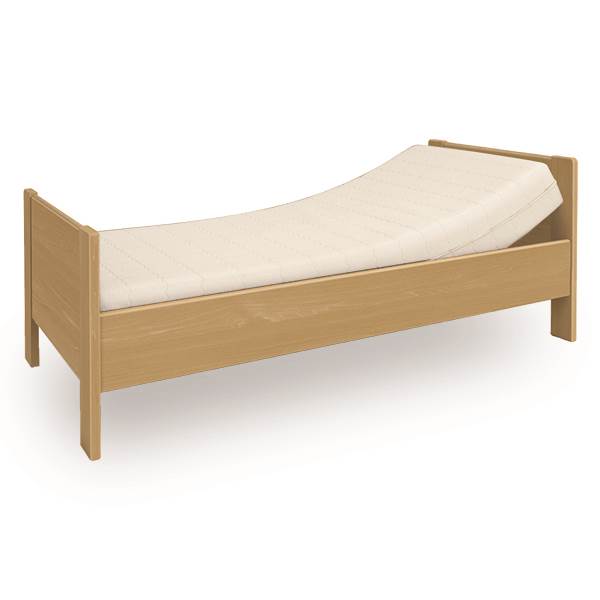 Kaagaard Senior Elevationsseng Enkeltseng   Bøg 90x200 Cm
