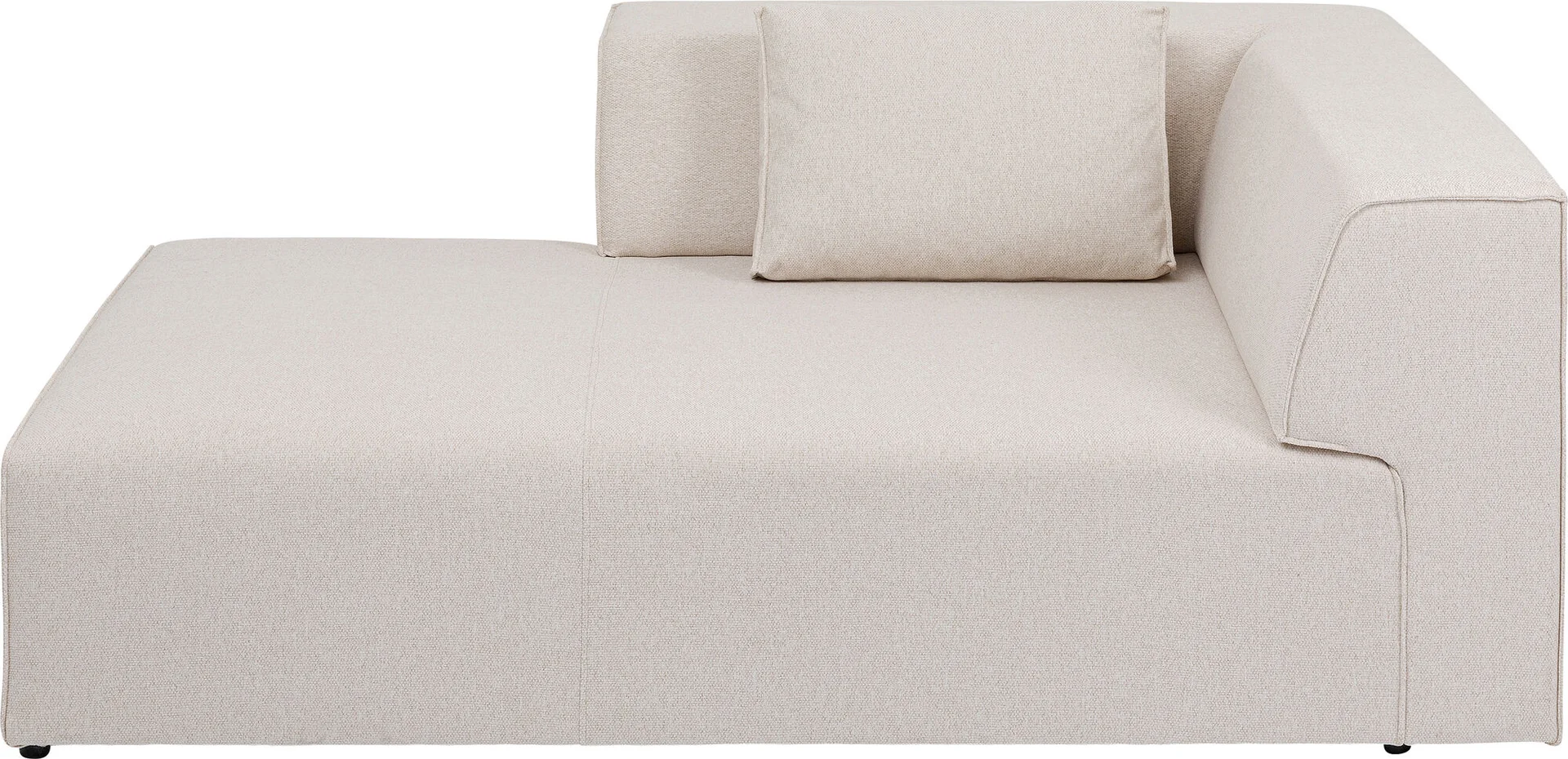 Kare Design Infinity Ottomane Elements Cream Left Modul Creme Polyester Og Polypropylen