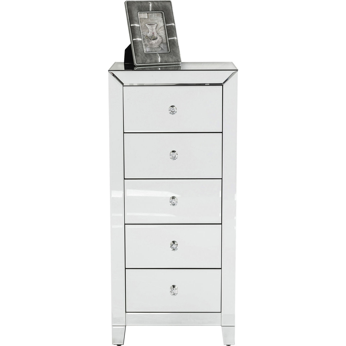Kare Design Luxury Kommode Spejlglas       Skuffer