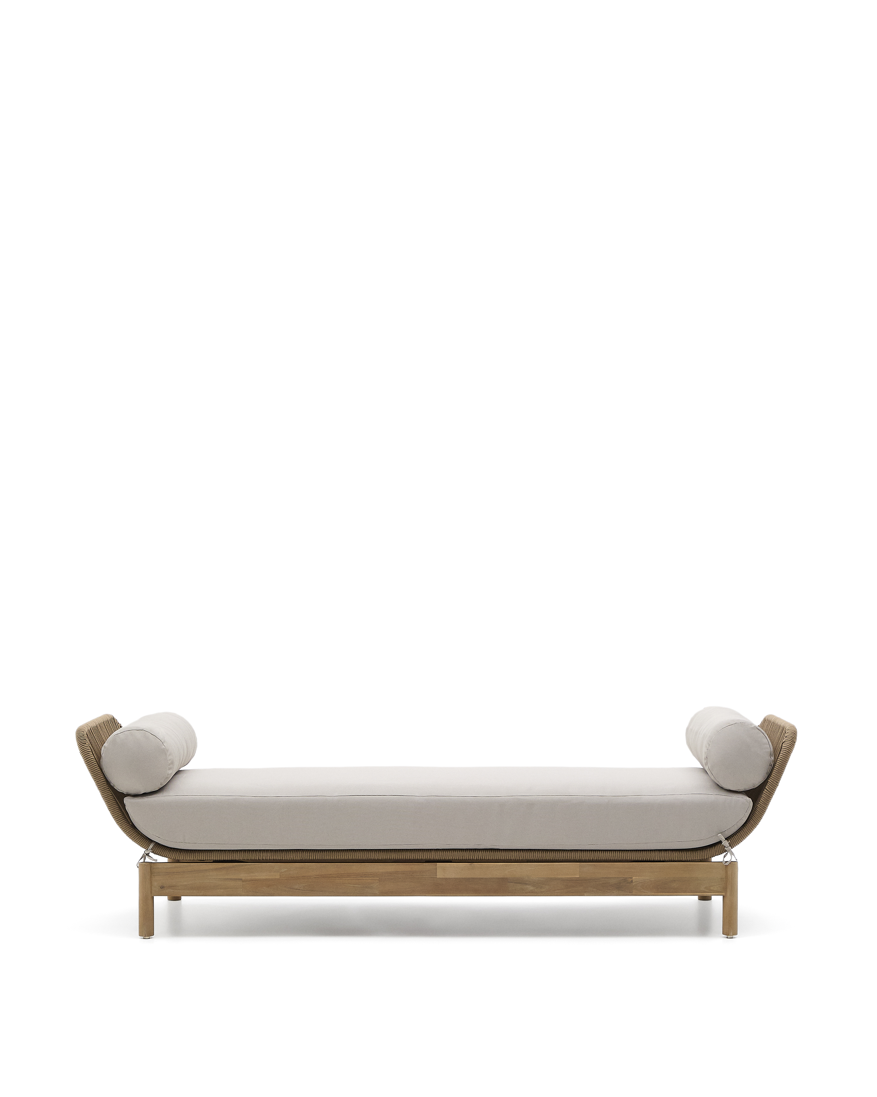 Kave Home Catalina Solseng     Hynder Beige Snor Akacietræ  208x73