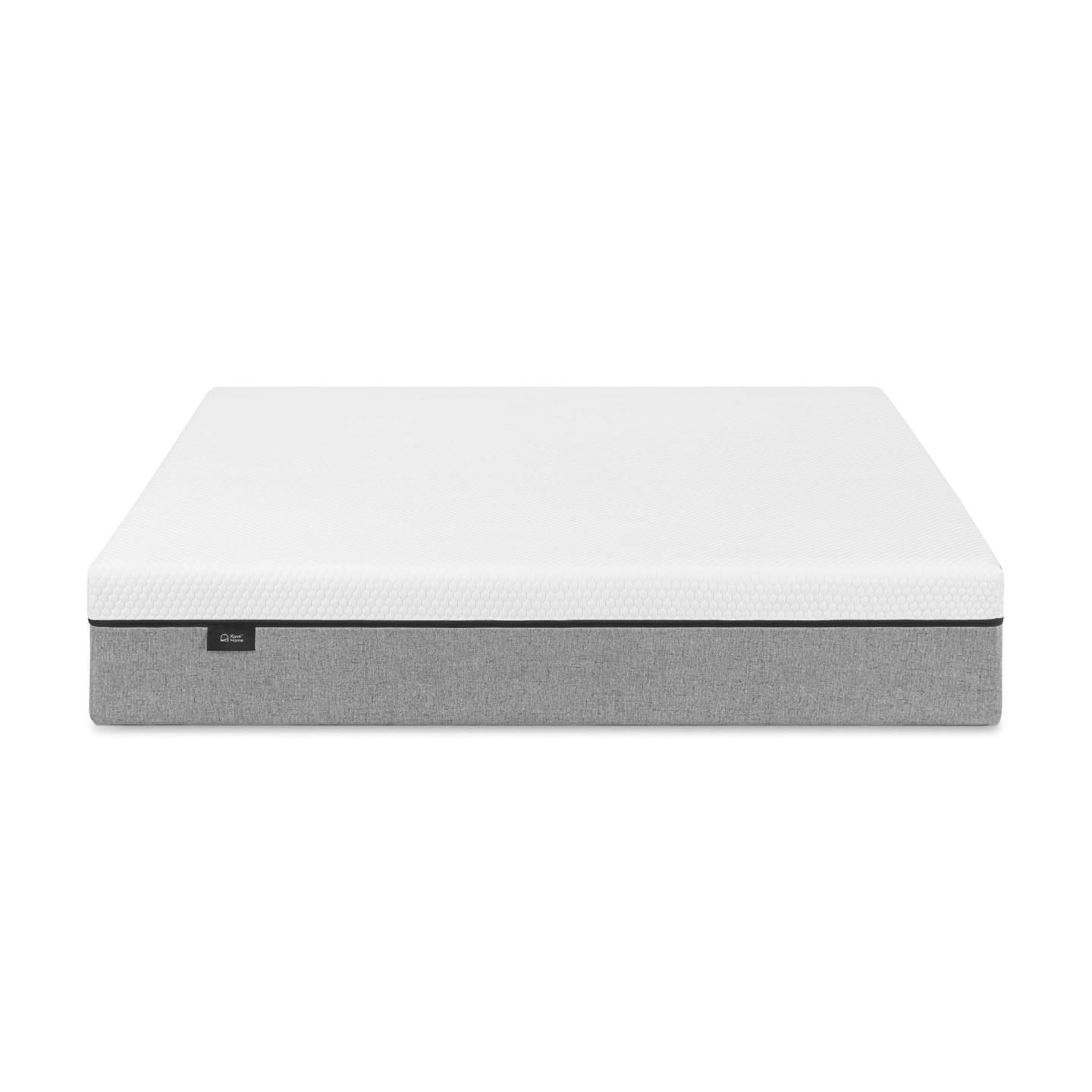 Kave Home Eva Memory Foam Madras Hvid Stof  135x190