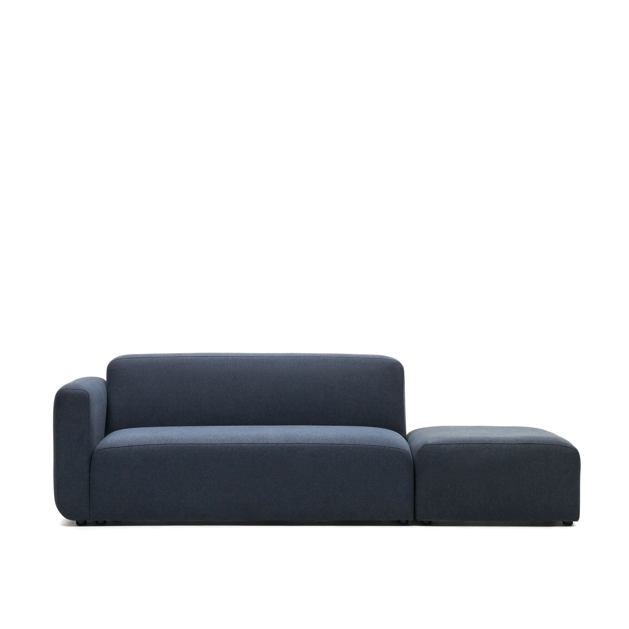 Kave Home Neom   Pers  Modulsofa Med Rygmodul Blå Stof  244cm