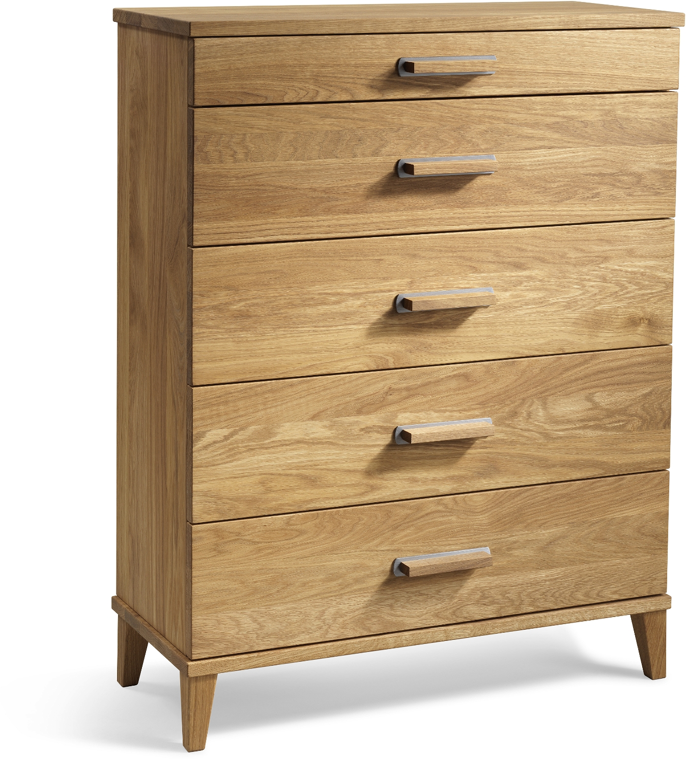 Kommode Malva   Oscarssons Möbel Egetræ    Skuffer  Olieret Finish  H94ã B70ã D31 Cm