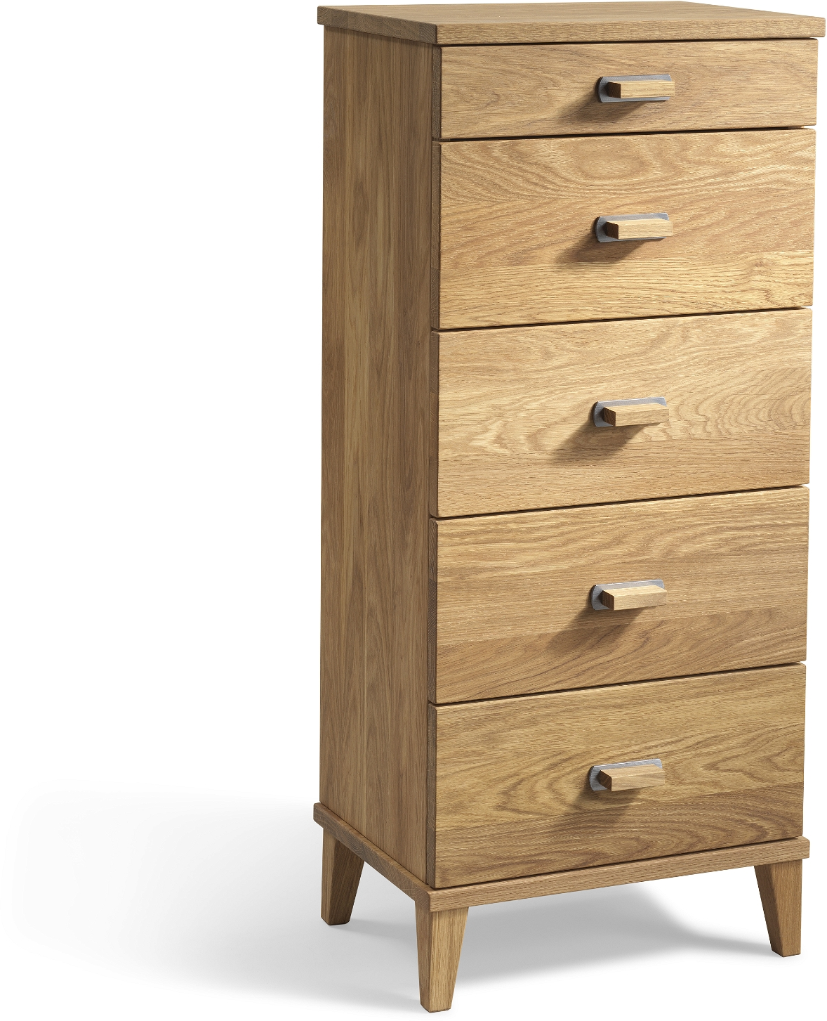 Kommode Oscarssons Möbel Malva   Lakeret Egetræ Med   Skuffer  H94ã B40ã D31 Cm   Klassisk Håndværk