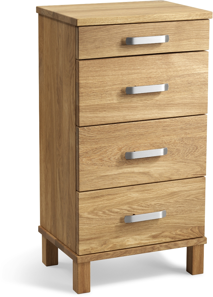 Kommode Oscarssons Möbel Nadja   Skuffer Massiv Olieret Egetræ H75xb40xd31 Cm