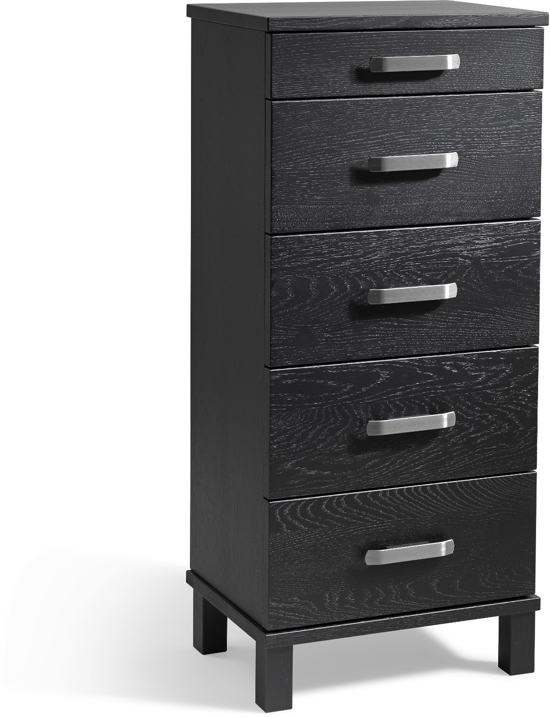 Kommode Oscarssons Möbel Nadja   Skuffer Sortbejdset Massiv Eg H93ã B40ã D31 Cm