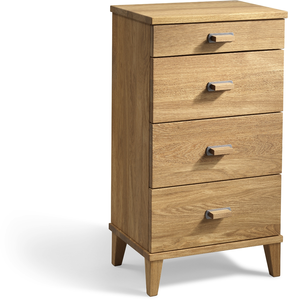 Kommode Skuffekommode Oscarssons Möbel Malva Lakeret Egetræ H76   L40   D31 Cm