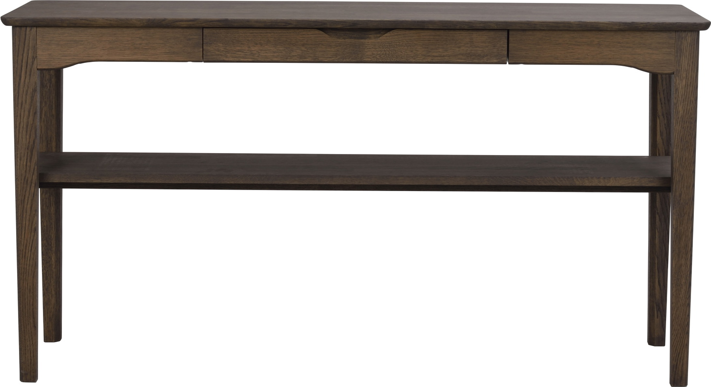 Konsolbord Rowico Markham 140ã 40ã 75 Cm Olieret Massivt Egetræ Fsc Brun