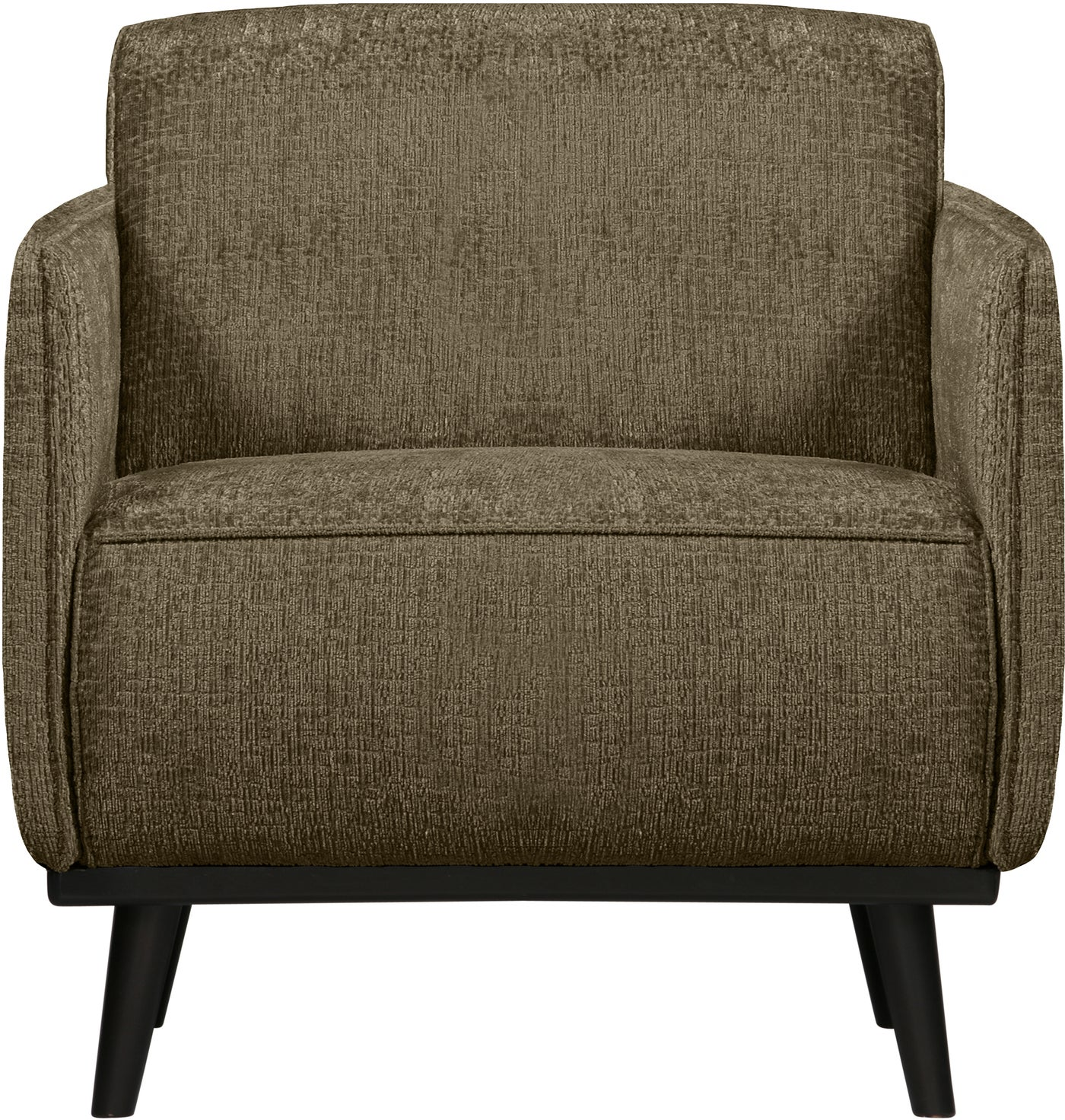 Lænestol Loungestol Woood Statement  Grøn Struktur-velour  Bonell-affjedring  Bøgetræsben  H77ã B72ã D93 Cm