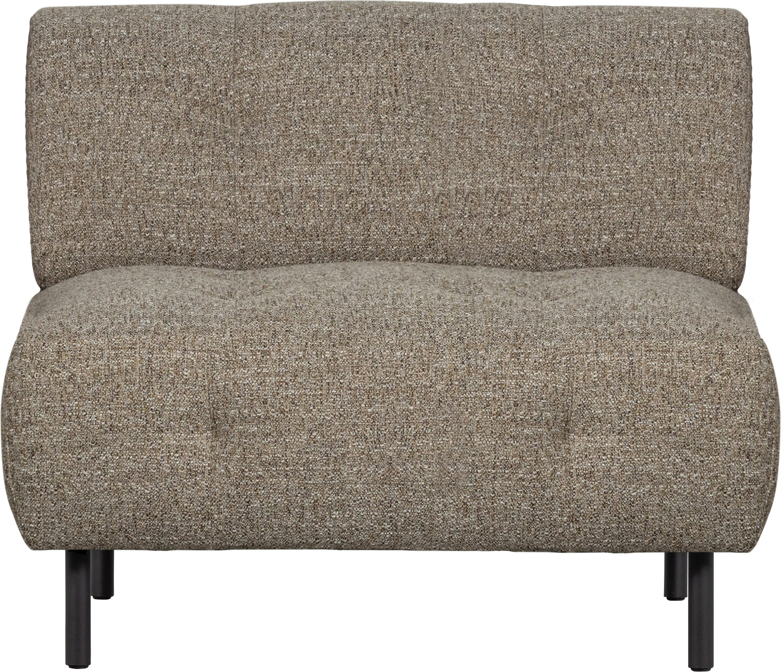 Lænestol Woood Lloyd Komfortstol Uden Armlæn 75x90x90 Cm Brun Polyester
