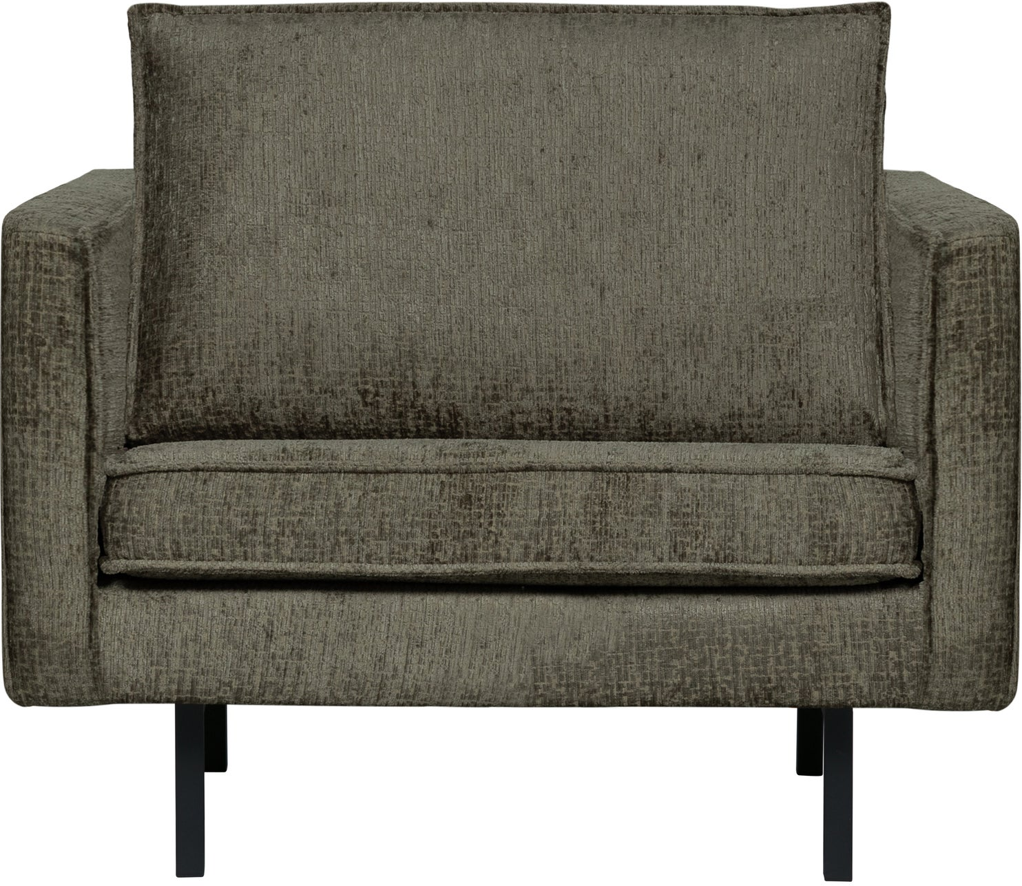 Lænestol Woood Rodeo Lounge-lænestol Frostblå Velour  Rummelig H85xb105xd86 Cm