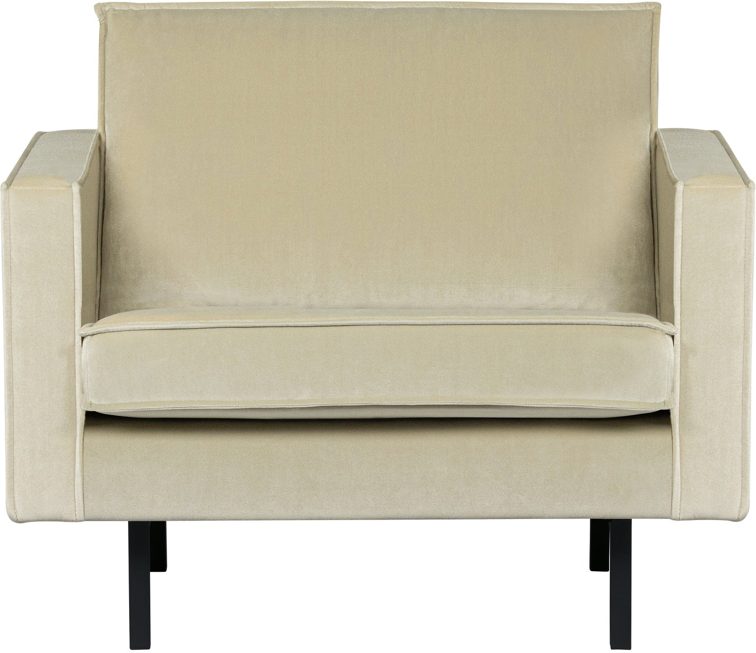 Lænestol Woood Rodeo Pistacie Jarra Velour  Rummelig Loungestol  Fast Siddekomfort H85xb105xd86 Cm
