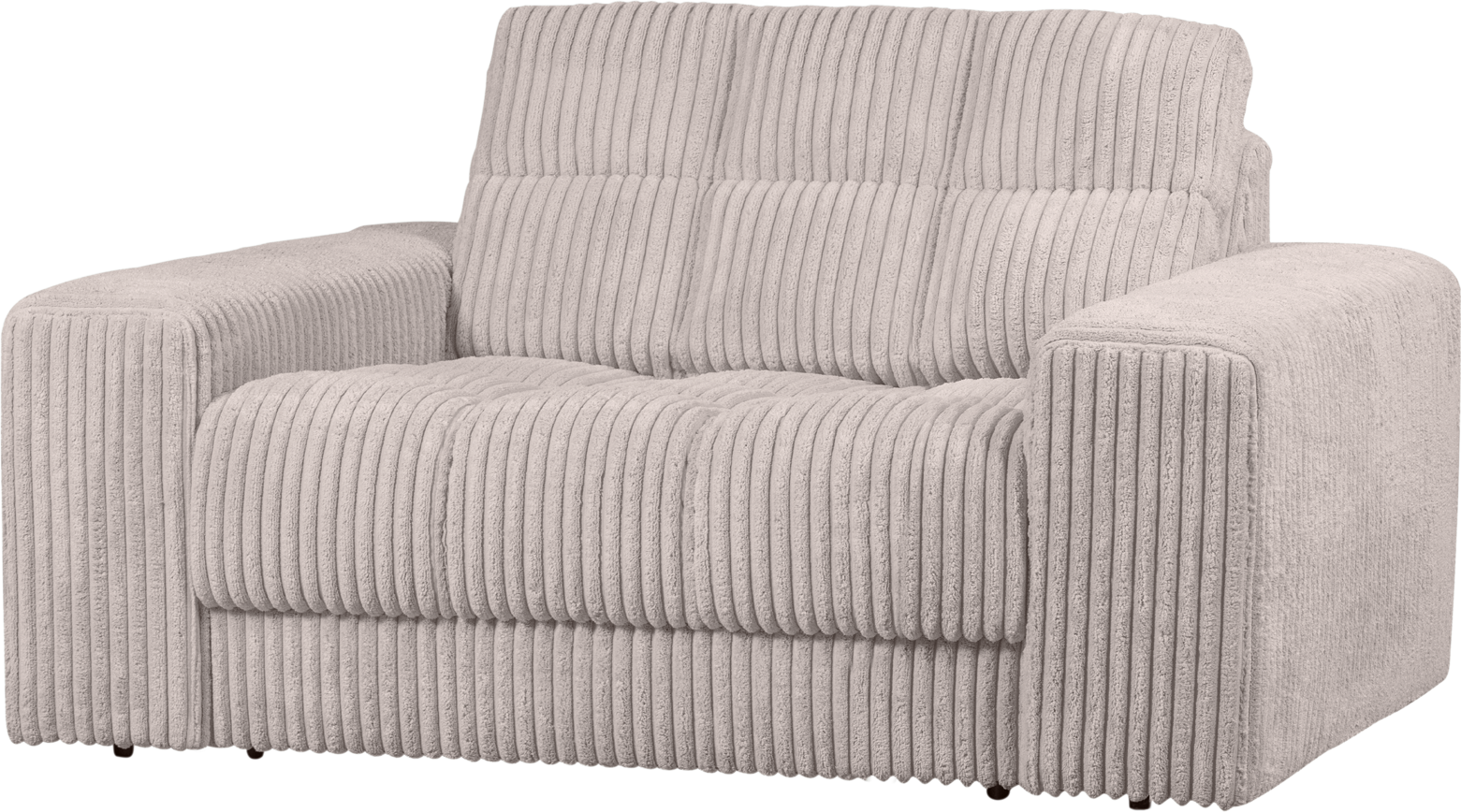 Lænestol Woood Second Date Fløjl Natur H78ã B101ã L136 Cm  Sædedybde 65 Cm