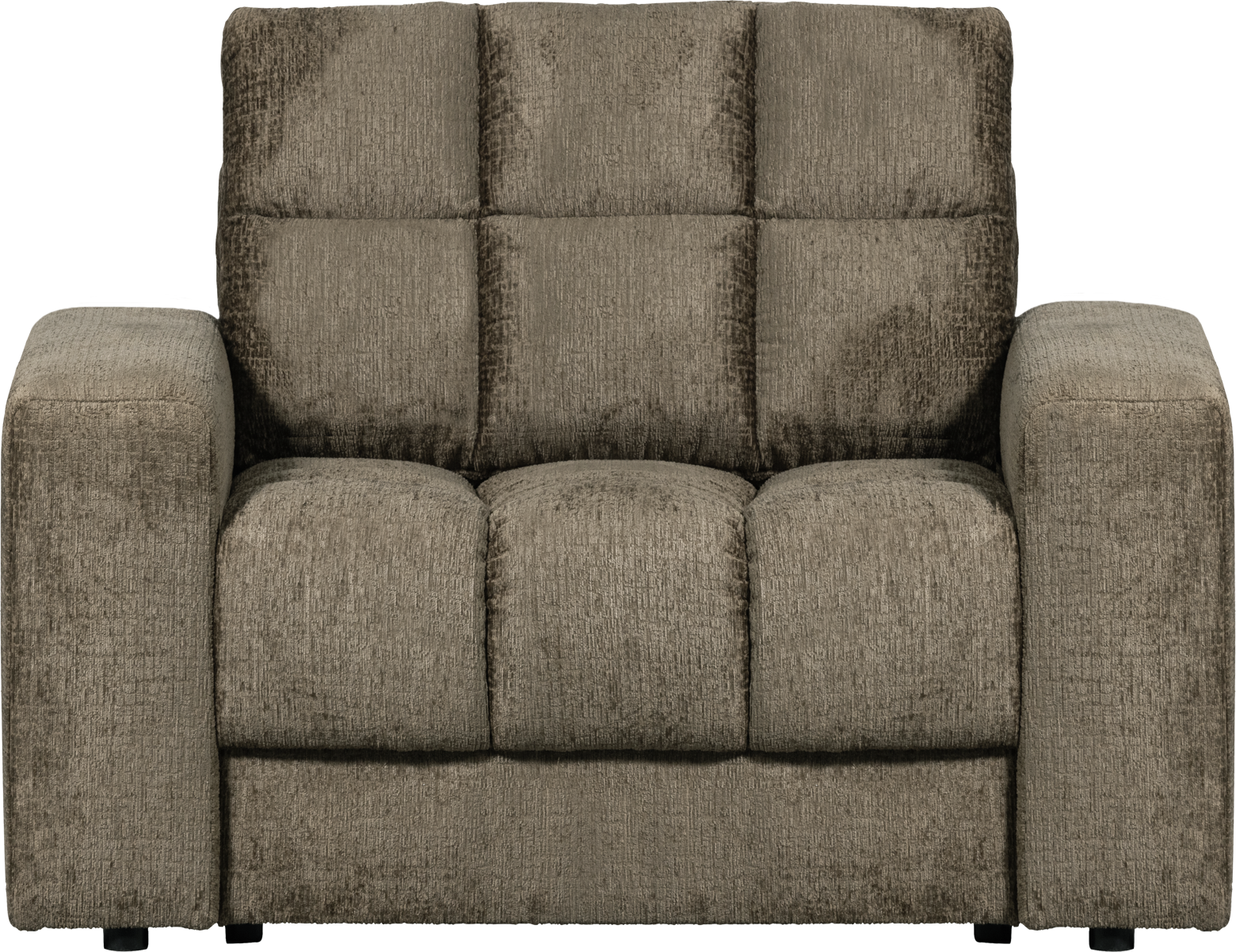 Lænestol Woood Second Date Grøn Velour H78xb99xd103 Cm