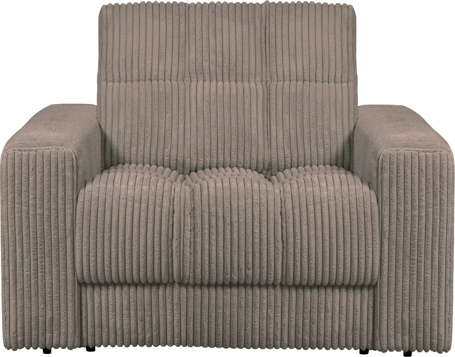 Lænestol Woood Second Date Loungestol   Fløjl Mudder H78xb103xd99 Cm