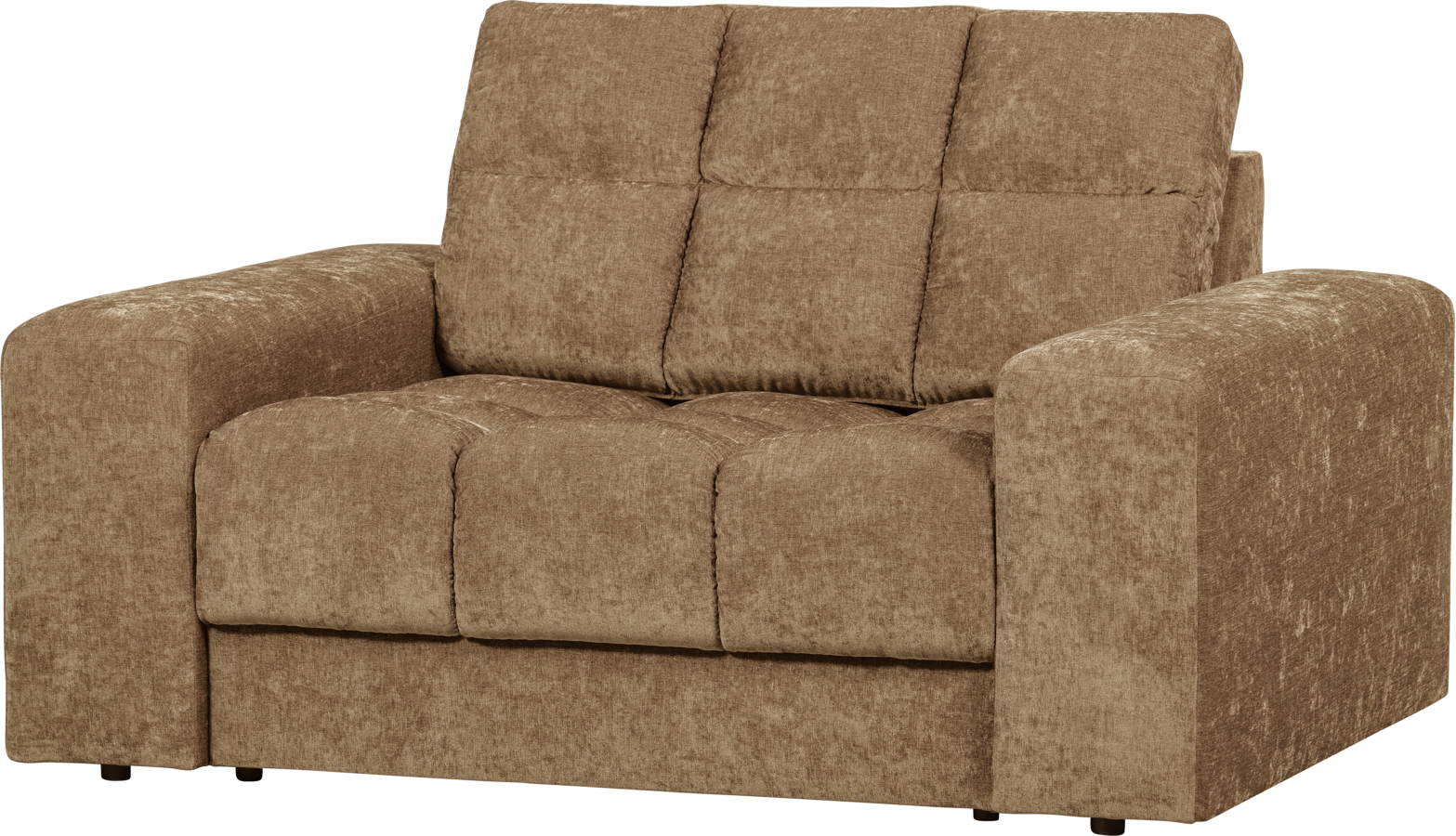 Lænestol Woood Second Date Sand Polyester Rummelig Hvilestol Med 88ã 65 Cm Sæde H78ã B136ã D101 Cm
