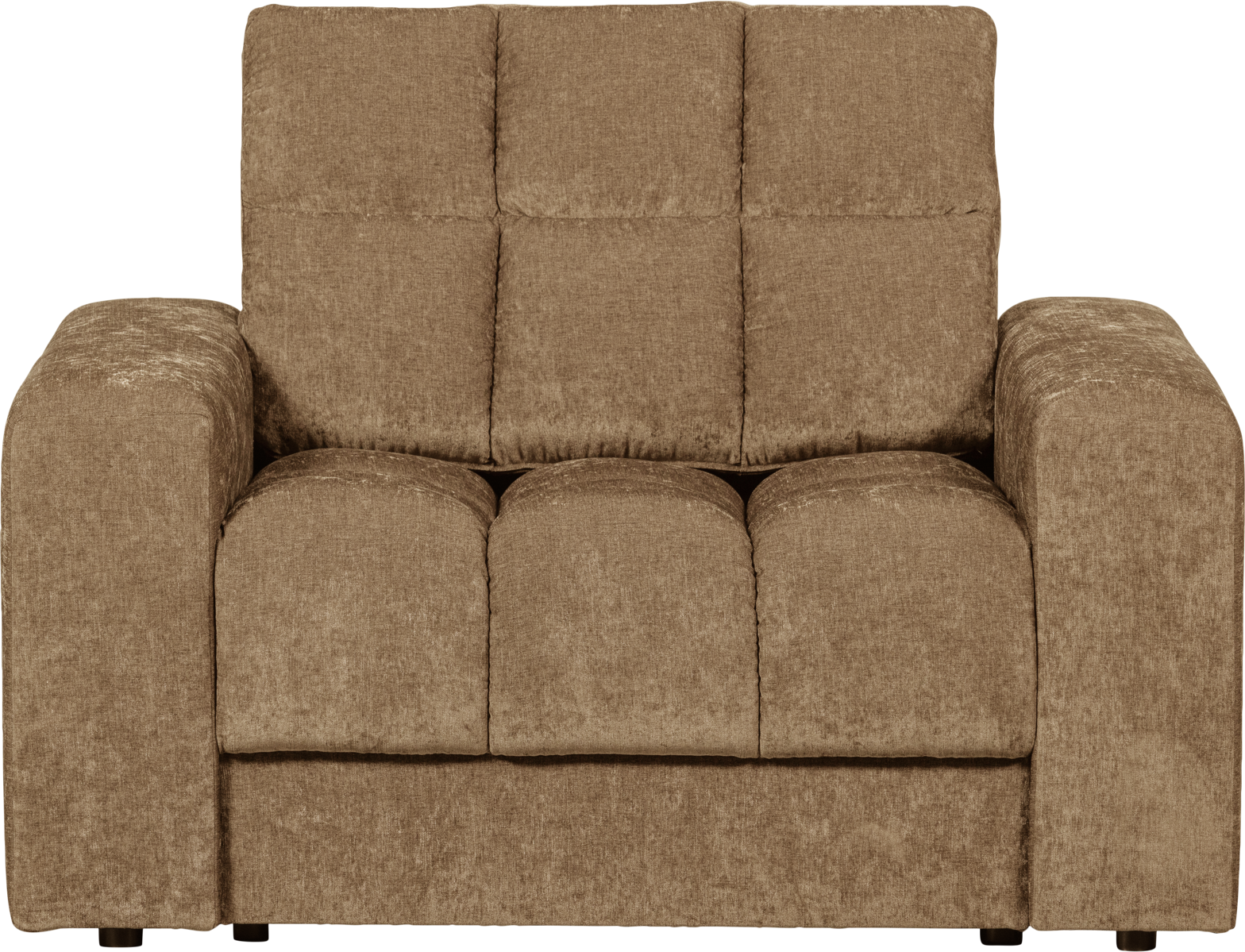 Lænestol Woood Second Date Sandfarvet Polyester H78ã B99ã D103 Cm Loungestol