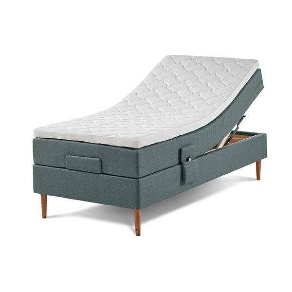 Lama Family Elevationsseng 80   200 Cm Grøn