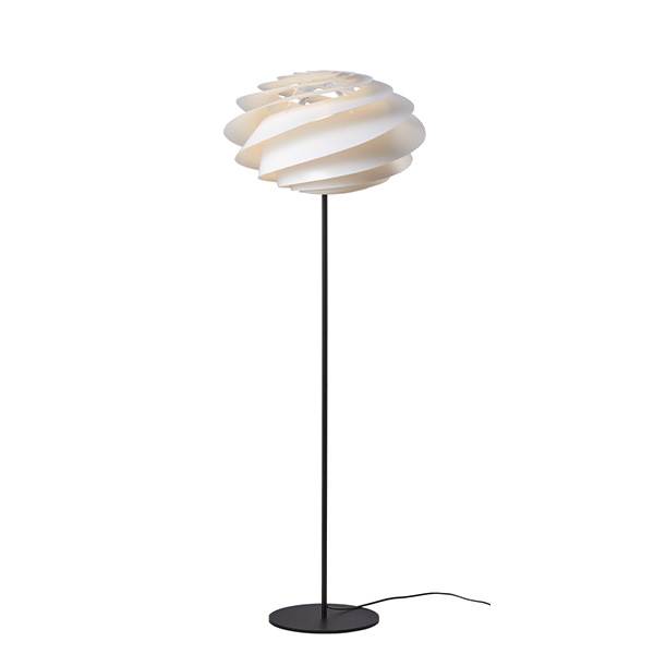 Le Klint Swirl Gulvlampe Hvid