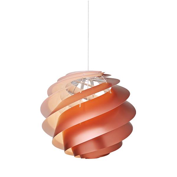 Le Klint Swirl   Pendel Kobber Medium
