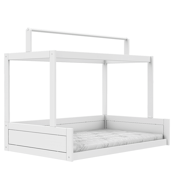 Lifetime Kidsrooms Montessori Børneseng Med Topkonstruktion  Premium 120x200 Cm