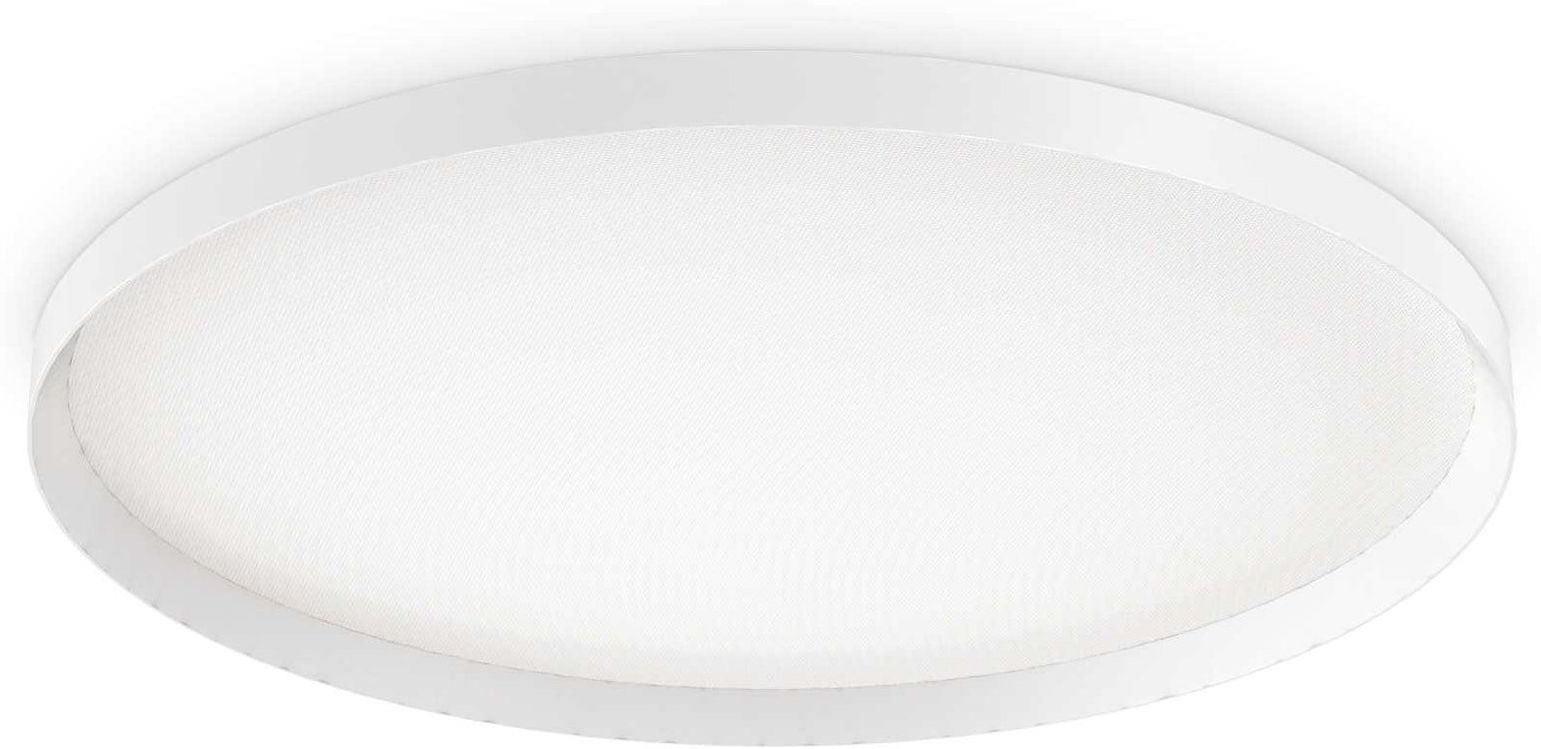 Loftslampe Ideal Lux Fly ø90x7 Cm Led 68w 10400 Lm 3000k Hvid