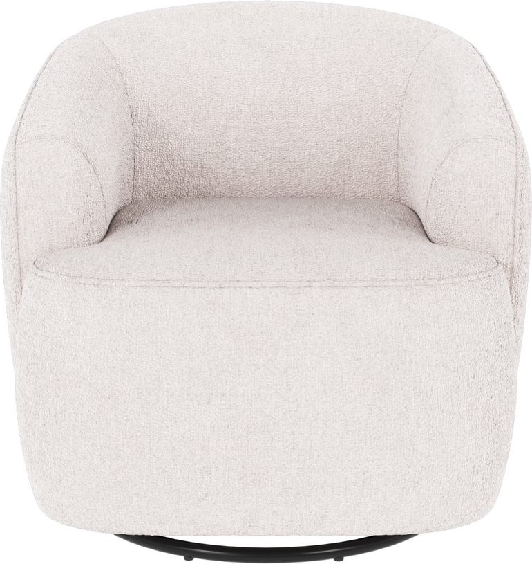 Loungestol Rowico Dermot Greg   Hvid   Drejelig Med 360 Vippefunktion  Fsc-mix Stel