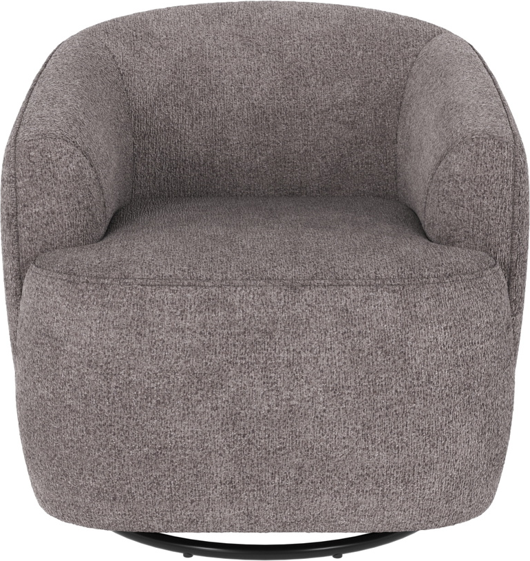 Loungestol Rowico Dermot Med 360 Dreje- Og Vuggefunktion  Gråt Greg 18 Polyester