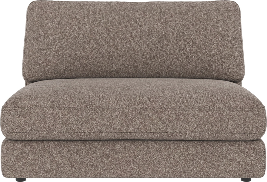 Midtermodul Modulsofa Rowico Duncan Bobby-stof Mørk Beige 100  Polyester 78x112x103 Cm