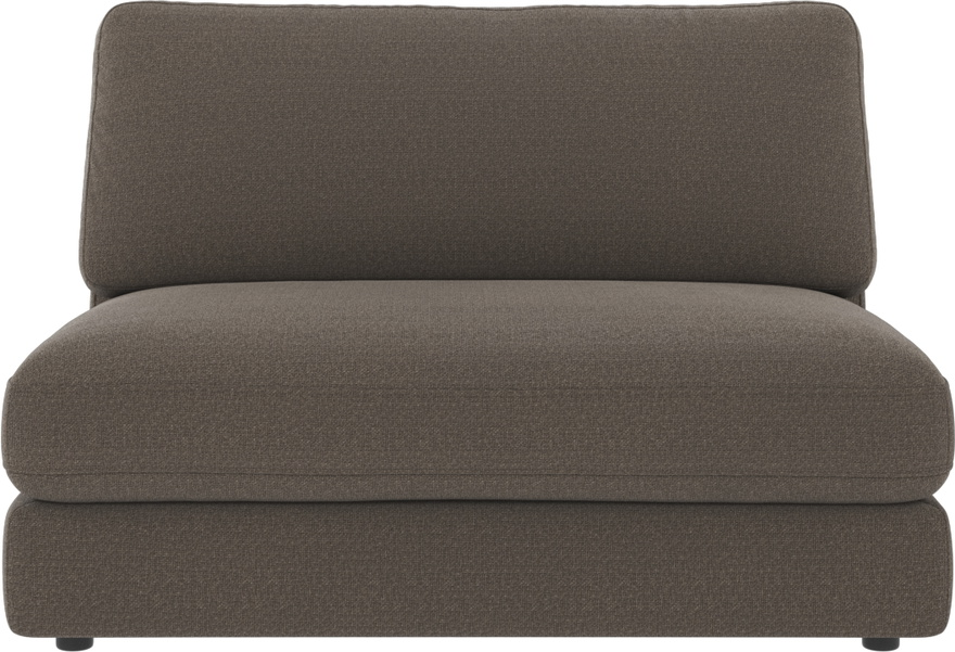 Midtermodul Modulsofa Rowico Duncan Rita-stof Mellemgrå H78ã B112ã D103 Cm