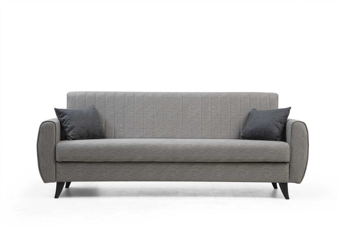 Nordvärk Alkon   Pers  Sovesofa Lysegrå Polyester