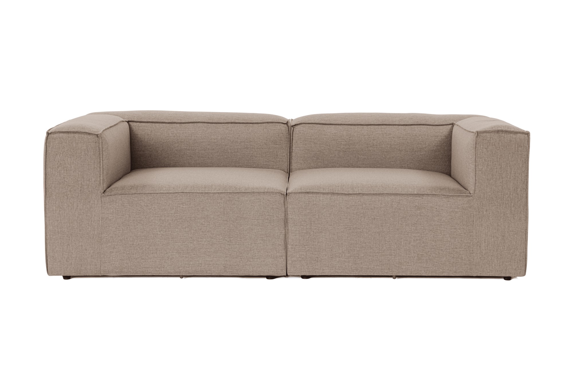 Nordvärk Fora   Pers  Sofa Brun Stof
