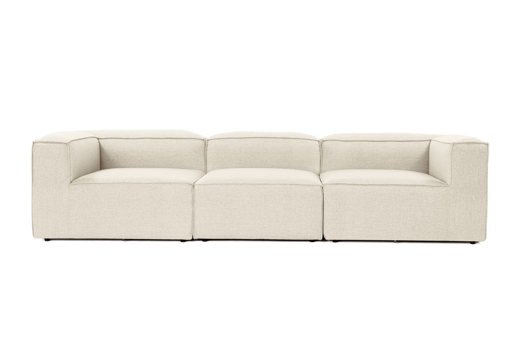Nordvärk Fora     Pers  Sofa Ecru Hør Og Plast