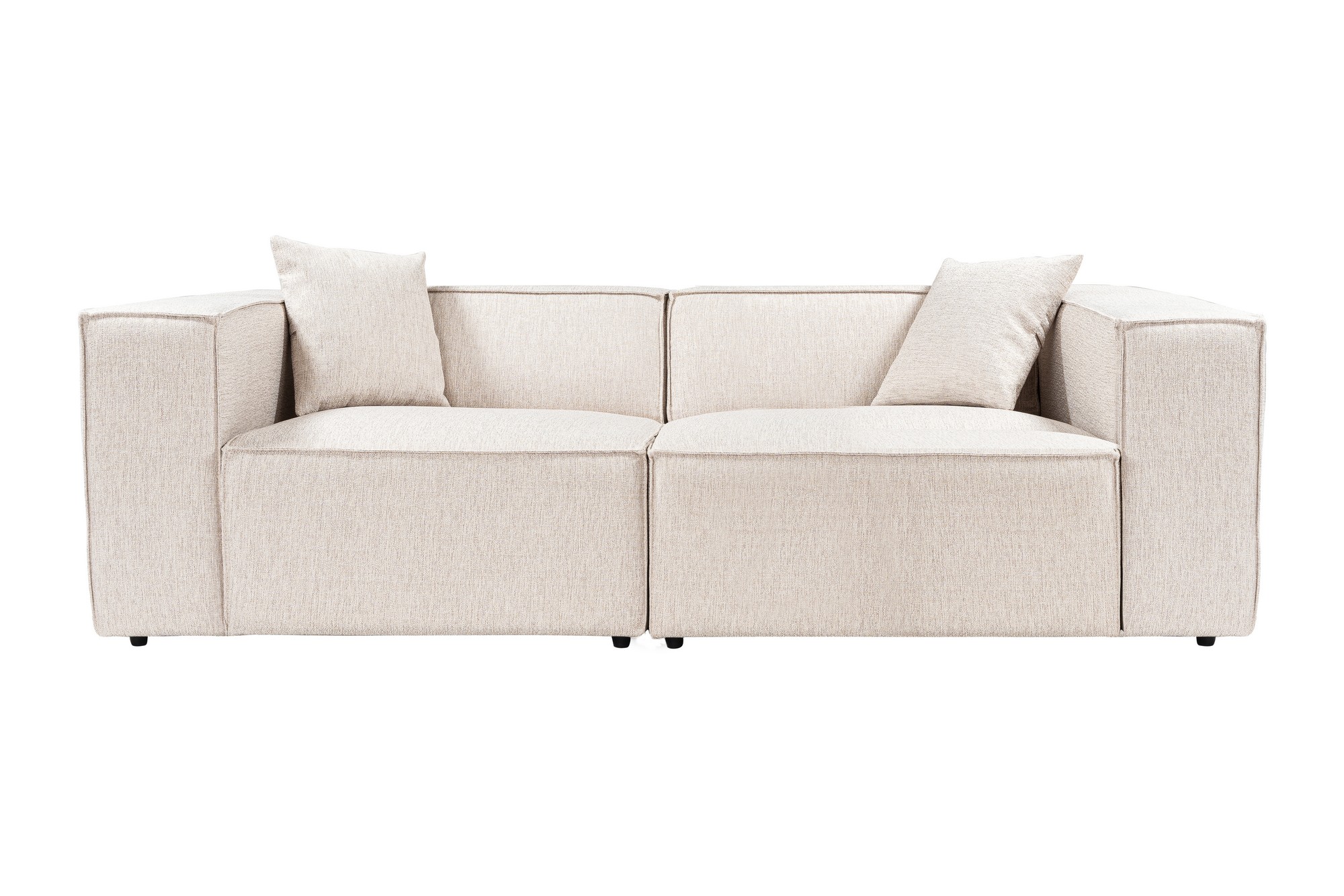 Nordvärk Lora   Pers  Sofa Brun Stof