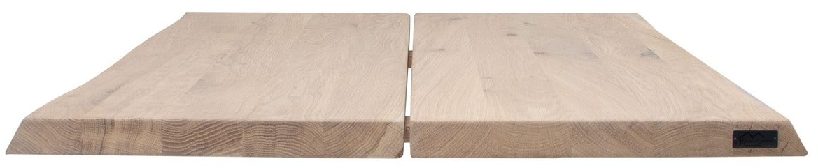 Plankebordsplade House Of Sander Hugin Egetræ Hvid 200x103x4 Cm