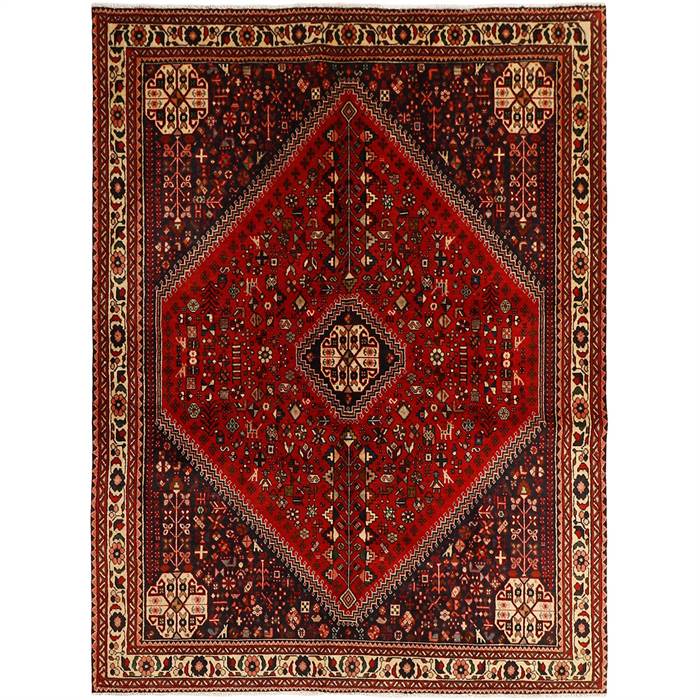 ægte Tæppe Iran Abadeh 148x198 Cm