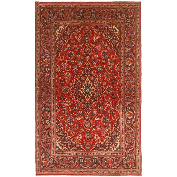 ægte Tæppe Iran Keshan 139   227 Cm