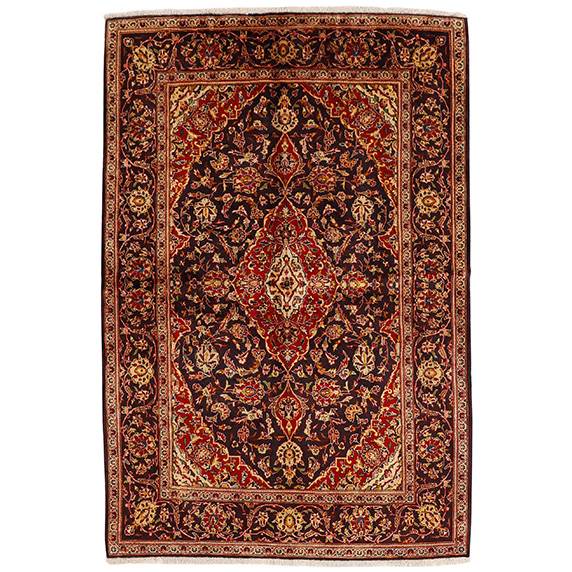 ægte Tæppe Iran Keshan 142x214 Cm