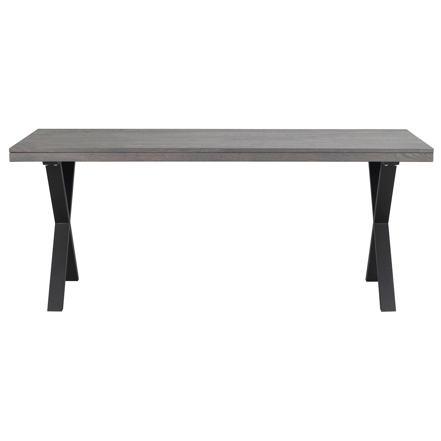 Rowico Brooklyn Spisebord Brun Træ Og Sort Metal  170x95