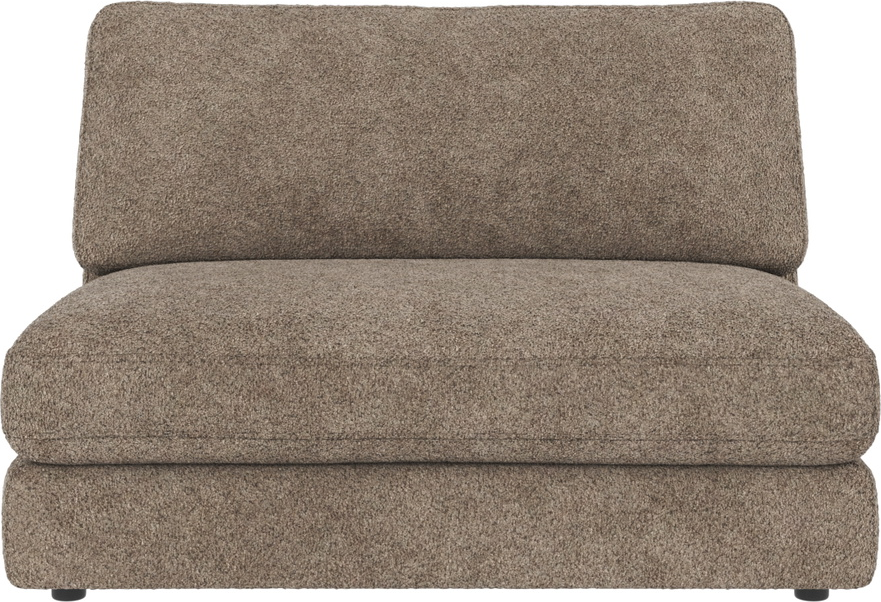 Rowico Duncan Midtermodul Modulsofa   Anna   Mørk Beige Polyester H78xb112xd103 Cm