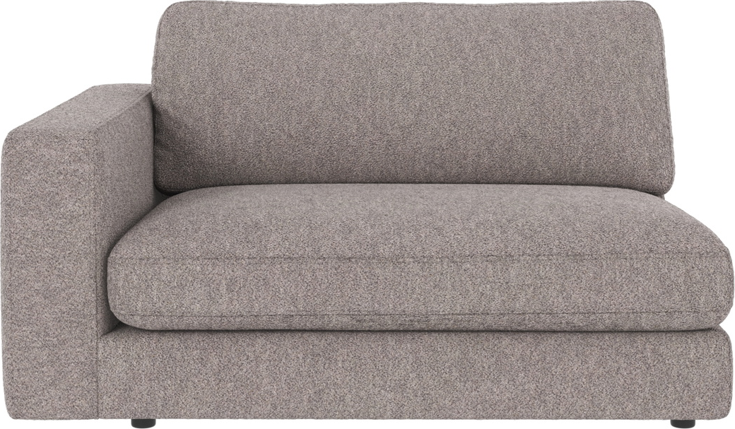 Rowico Duncan Venstre Modulsofa Armlæn Gråt Alice-stof 78ã 129ã 103 Cm