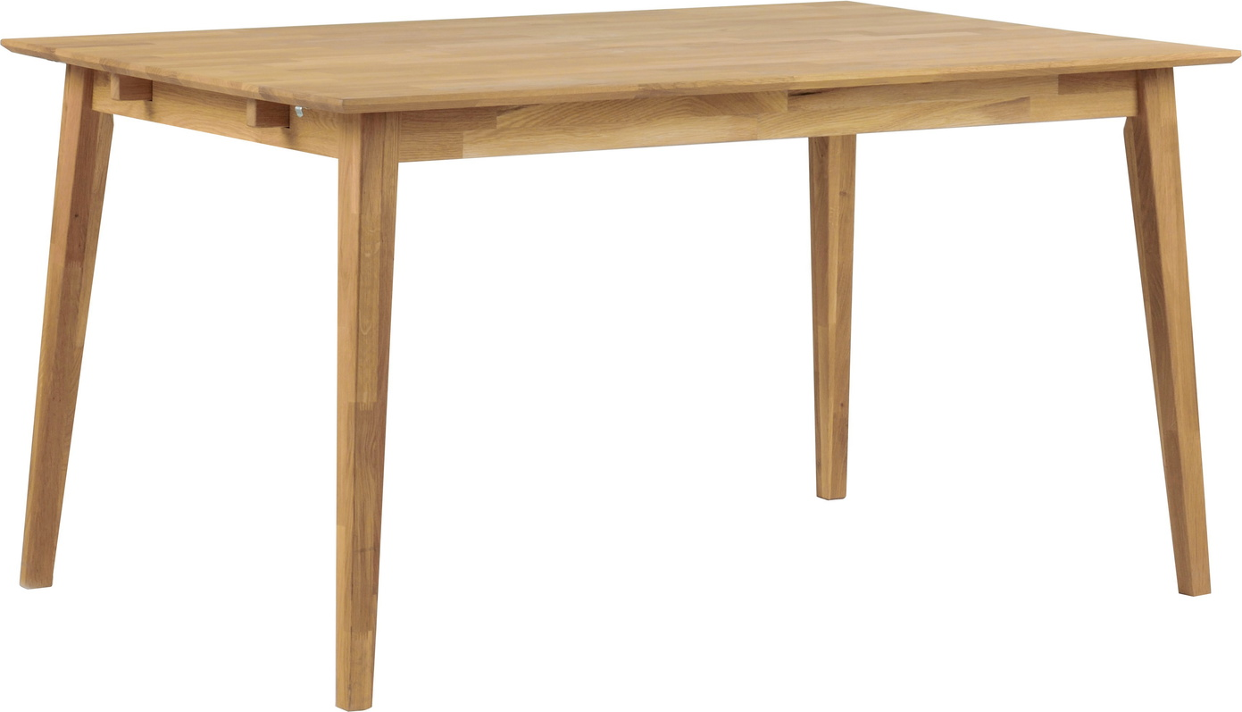 Rowico Filippa Spisebord 140x90 Cm Massivt Olieret Egetræ Fsc 100  Med Udvidelse Til 240 Cm
