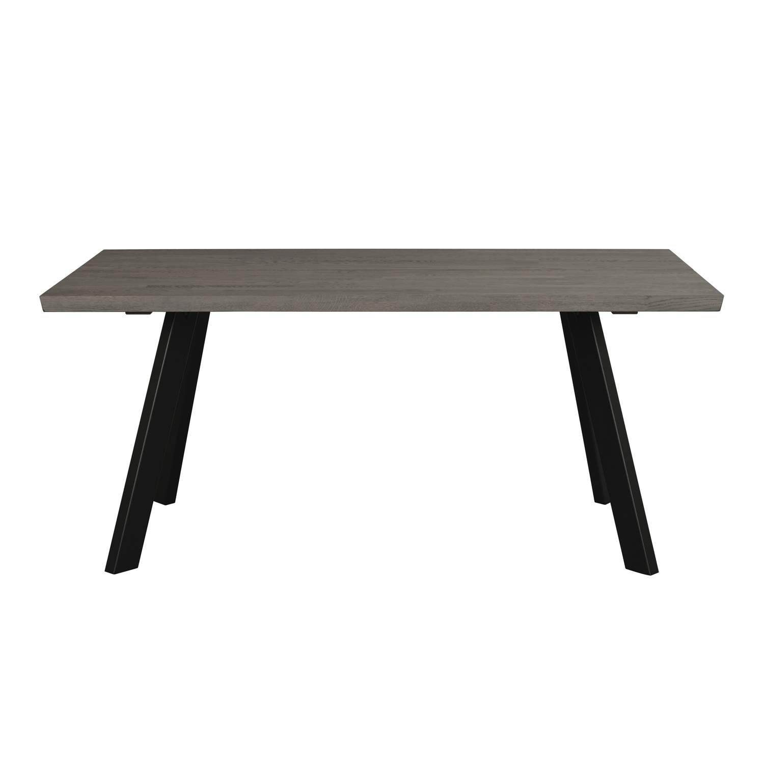 Rowico Rektangulær Fred Spisebord Mørkebrun Eg Og Sort Metal  170x95