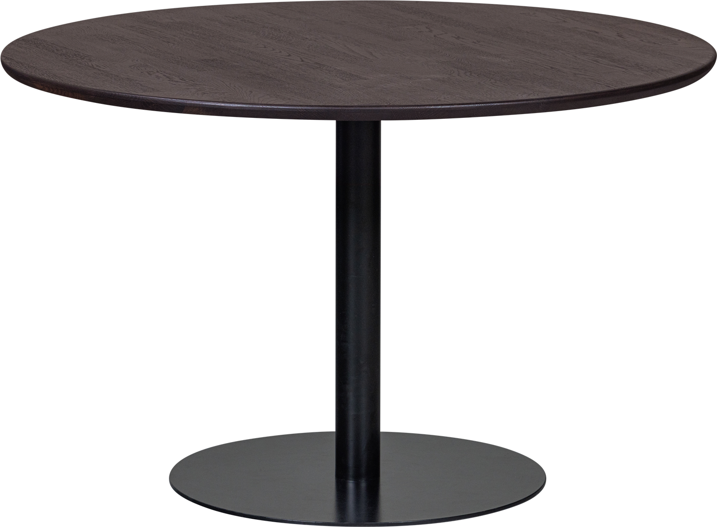Rundt Spisebord Woood Tablo ø120 Cm   Egetræ  Mystic Brun  Let Børstet  Fsc Mix-certificeret