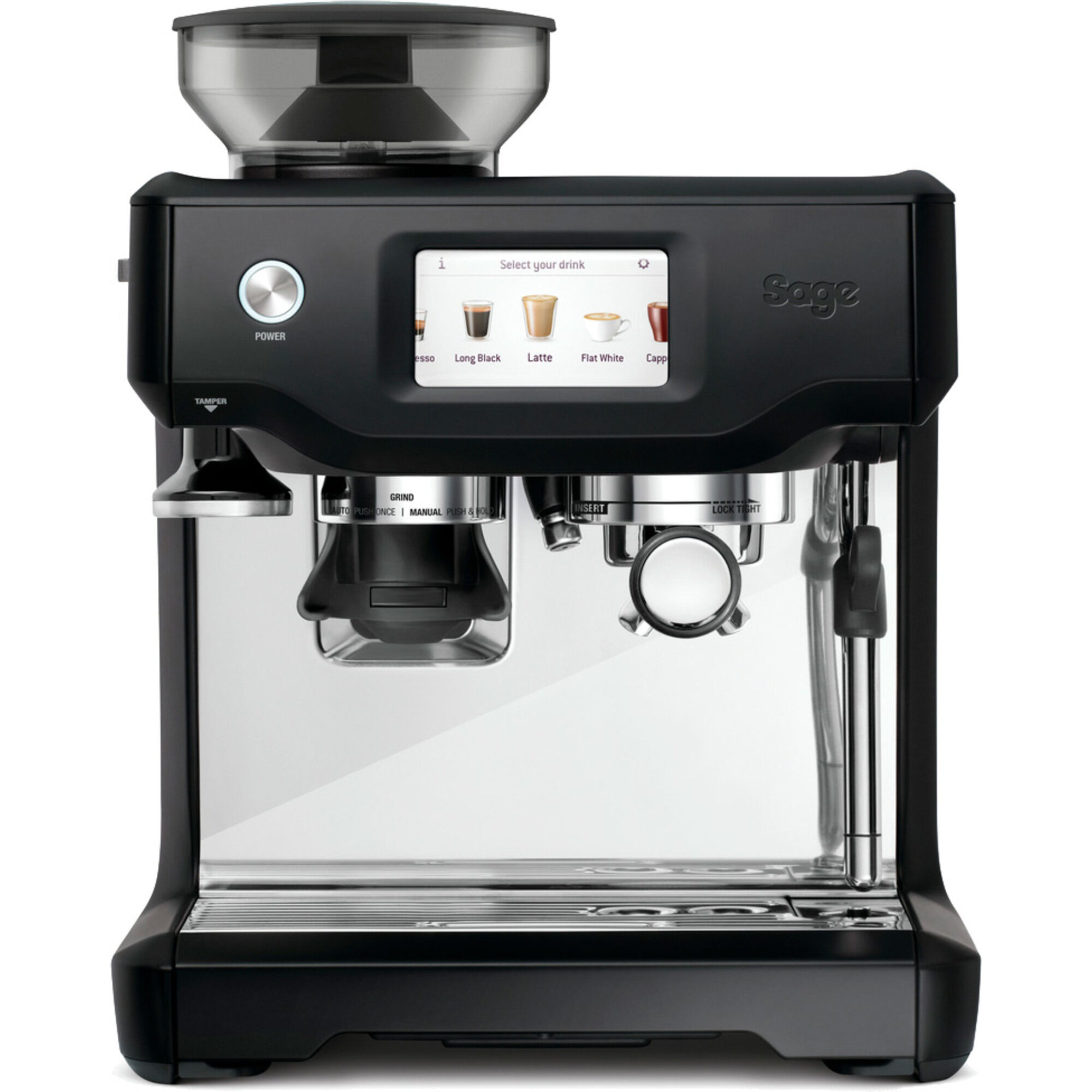 Ses880btr The Barista Touchâ  Espressomaskine  Sort