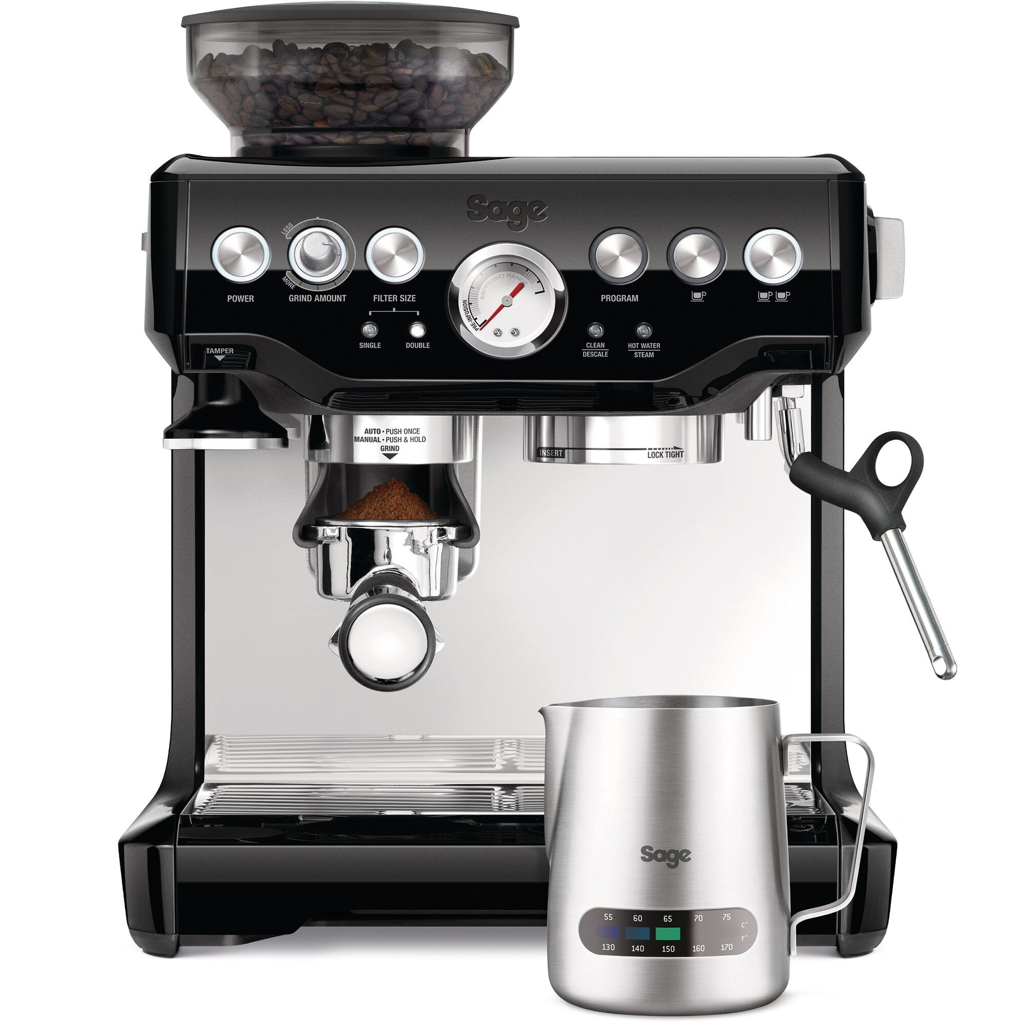 The Barista Express Espressomaskine  Black Sesame