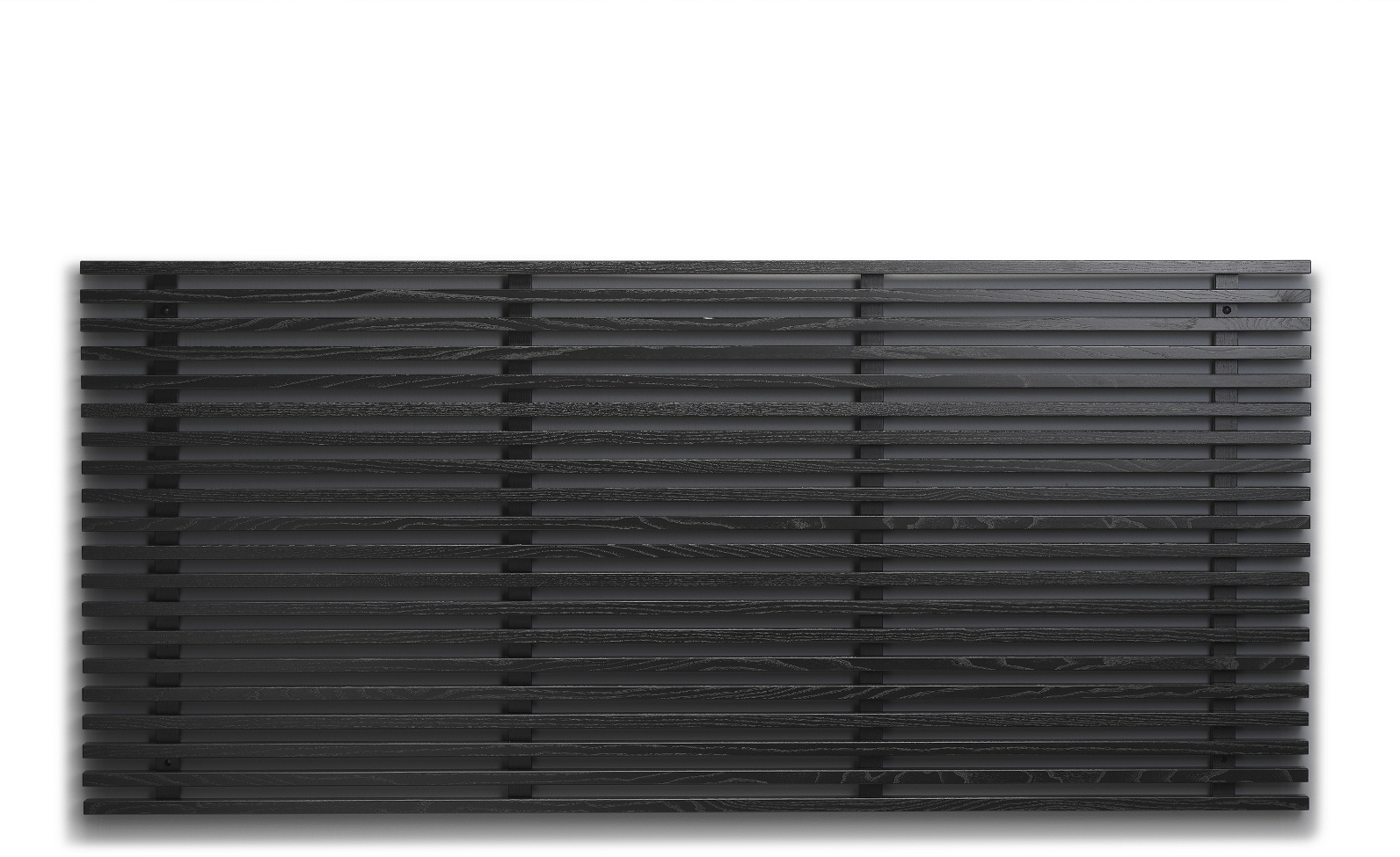 Sengegavl Oscarssons Möbel Zece Sortbejdset Massiv Ask 84x164 Cm