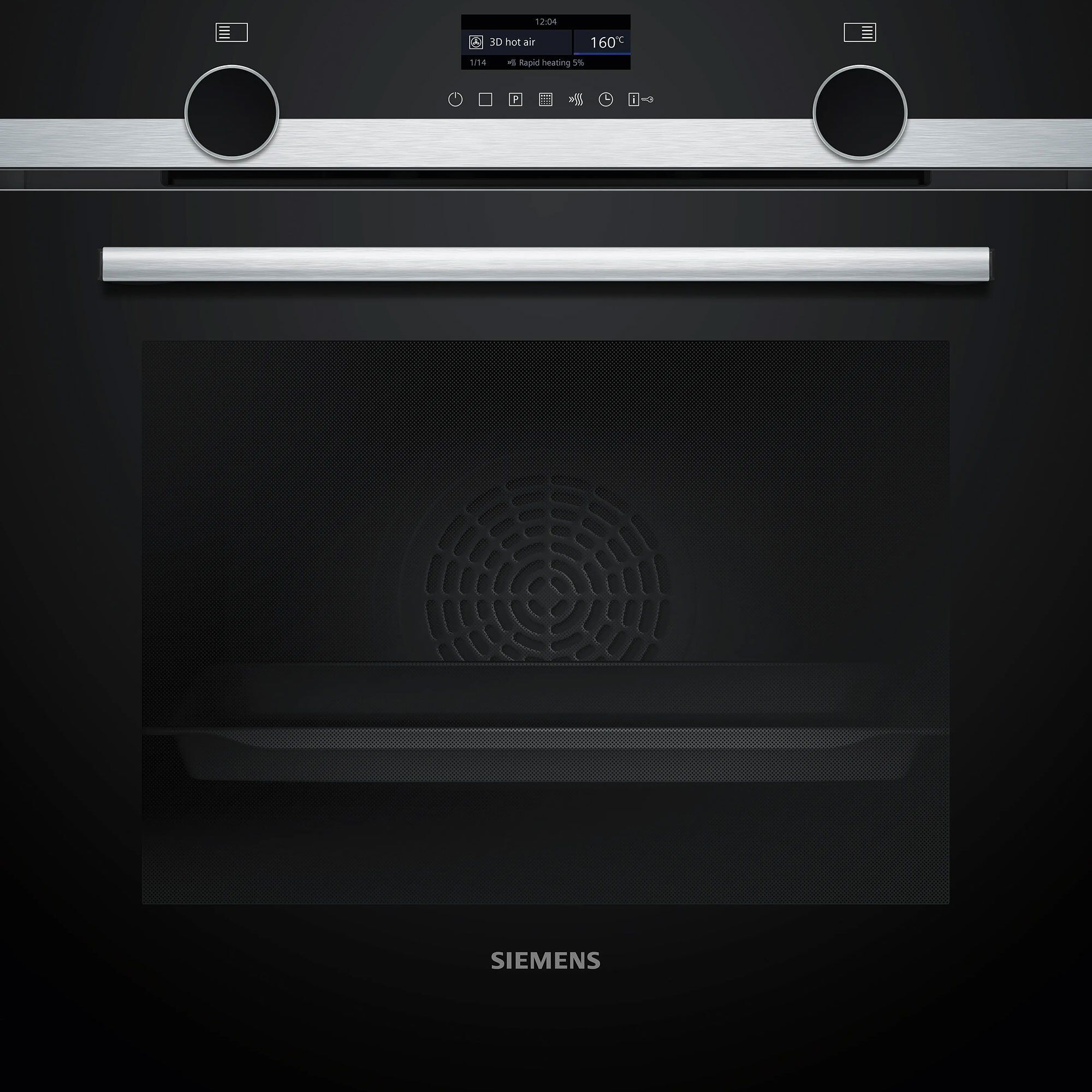 Siemens Hb579gbr3 Iq500 Indbygningsovn  Rustfrit Stål
